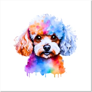 Toy Poodle Watercolor Posters and Art